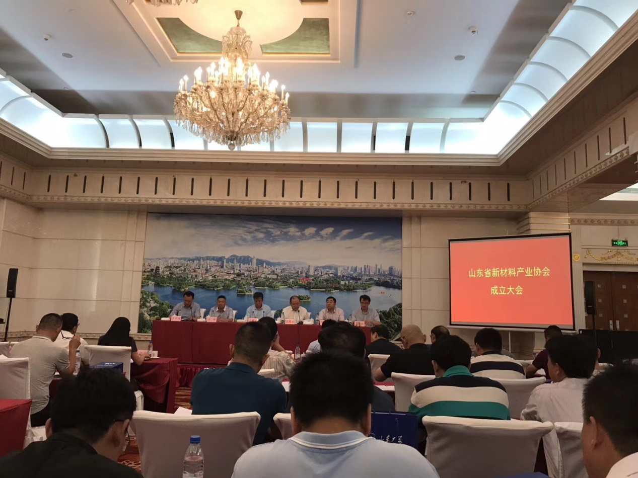 山東新材料產(chǎn)業(yè)協(xié)會(huì )正式成立中廈電子任理事單位